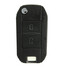 Key Case Shell Fob Peugeot Flip Folding Remote 2 Button 407 307 308 - 5