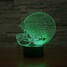 Amazing Color-changing Led Table Lamp 100 3d Shape Hat Night Light - 4