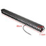 Offroad SUV Light Bar Spot Flood Combo 4x4 Jeep 180W LED Work Trailer Boat 30V Lamp - 4