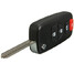 Folding Flip Remote Key Case Uncut Armada Nissan - 2