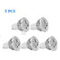 5 Pcs High Power Led Par Spot Lights Ac 85-265 V Cool White Best - 1