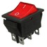 DPDT 6 PINs with LED Momentary Mini Rocker Switch - 4