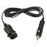 With a Waterproof Cover Adapter 2M 12V Car Cigarette Lighter Extension Cable - 1