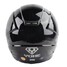 YOHE Cool Black Full Face Racing Helmet Motorcycle Helmet - 4