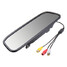 Backup Monitor 4 LED Car Rear View Mirror Night Vision Reverse HD Camera 4.3 inch LCD - 3