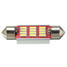 Festoon Interior Light Bulb LED 12SMD White Canbus Error Free 42mm - 5