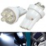Bright White LED Interior Number Plate Light Car 4 Bulb Lamp 2Pcs 12V - 1