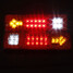 2x 12V Truck Rear Yellow LED Car Light Indicator Lamp - 2