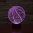 Visual 3d Color-changing Art Desk Lamp Home Led Basketball - 6