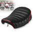 Style Soft Cover Motorcycle Vintage Hump Racer Seat Monkey Black for Honda - 4