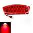 Universal 12V Light License Plate Lamp LED Motorcycle Tail Brake - 1