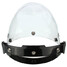 Color Bubble Visor Motorcycle Helmet Wind Lens Shield Flip Up Button Face - 7