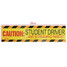 Car Sticker Safety Reflective Decal Magnet Student Warming Caution Driver Sign - 2