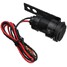 12V Motorcycle Phone USB Charger Power Adapter Waterproof - 2