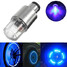 Blue LED Wheel Tire Tire Lamp For Car Cap Light Decorative Air Valve Stem Motorcycle Bicycle - 2
