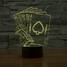 And Illusion Color-changing Lamp Night Light 100 Optical Colour 3d - 1