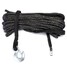 Fairlead Hook Black Cable Synthetic Rope 30M Aluminium Winch - 1