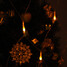 Party Yellow Garden 20-led Light Festival Decoration Fence - 2