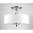 Bulb Included Metal Drum Dining Room Modern/contemporary Living Room Flush Mount Bedroom Chrome Feature - 1