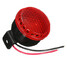 Alarm Horn Red Motorcycle Car Truck 12V 125dB Brake Stop LED Light Reverse Turn - 2