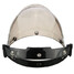 Color Bubble Visor Motorcycle Helmet Wind Lens Shield Flip Up Button Face - 5