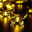 Party Wedding Led String Light Holiday 20led 1pc Solar Christmas Light - 3