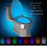 Color Change Human Toilet Light Induction Led - 10