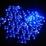 Christmas Party Indoor 100-led Blue Solar Powered String Lamp - 7