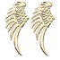 Emblem Badge Car Alloy Angel 3D Decal Sticker Metal Wings Design - 5