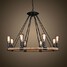 Painting Vintage Feature For Candle Style Metal Retro Chandelier Traditional/classic 40w Country - 1