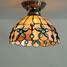 Shade Retro Fixture Inch Ceiling Lamp Tiffany - 3