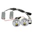 White Light 528i LED Angel Eyes 20W LCI Halo Ring BMW - 3