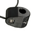 With Cable Charger Adapter Dual USB Socket 5V 12-24V Car Cell Phone - 5