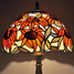 Tiffany Style Finish Sunflower Bronze Table Lamp - 9