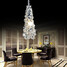 Classic Transparent Glass Light Chandelier 100 - 4