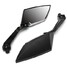 Motorcycle Rear View Side Mirrors Black Universal Honda Yamaha Suzuki - 2