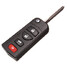 Infiniti Nissan I35 Buttons Key Case Shell G35 350Z Black Four - 1
