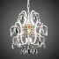 Chandelier Iron Painting Crystal Clear Lighting Lamp Modern - 3