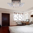 Living Modern Crystal Ceiling Light Lights - 4