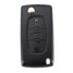 Key Shell Case Folding Buttons Remote Flip Peugeot - 1