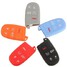 Silicone Jeep Button Remote Fob Shell Fiat Car Key Case Cover Chrysler Dodge - 1