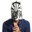 Animal Festival Funny Head Mask Halloween Costume Latex Cosplay Zebra - 4