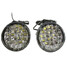 Round White 12V Car Driving Daytime Running Light Fog Light 18LED - 9