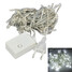 8-mode Decoration String Light 220v White Light Christmas 100-led 10m Eu Plug 4w - 2