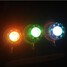 Multicolor 2Pcs 12V Motorcycle Strobe Light 3LEDs decorative sticker - 2