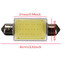 White Bulb Chips 41MM COB LED Light Lamp Roof Festoon Dome Map - 4