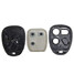 Entry Key Fob Shell Case 3 Buttons Keyless Replacement Remote - 5