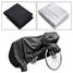 Outdoor Bicycle Cycling Rain Dust Cover Waterproof Black Silver Bike - 1