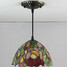 Vintage 25w Painting Feature For Mini Style Metal Tiffany Hallway Pendant Light Entry - 4