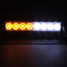 8 LED CAR Sucker White Amber Light Emergency Wind Shield Strobe Flash Warning - 3